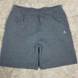 Y2k gray russell athletic sweatshorts‎